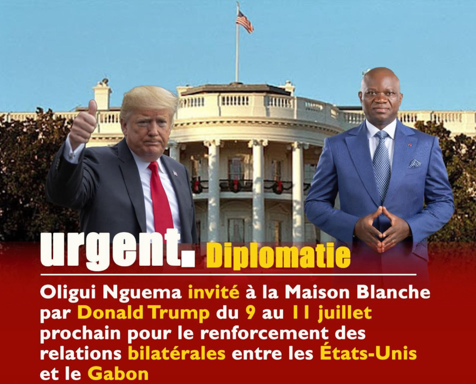 Oligui, le bâtisseur-casseur, s'envole pour Washington