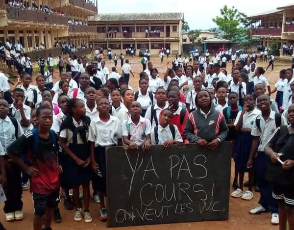 « Y'a pas cours! On veut les WC » : le CTRI facilite l'abandon scolaire