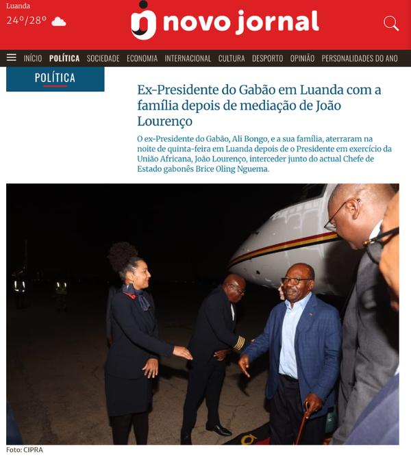 Zéro justice : Oligui permet à Sylvia Bongo de s'exiler en Angola